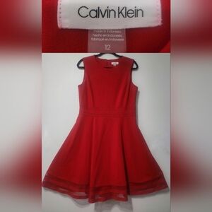 Calvin Klein Dress Womens Size 12